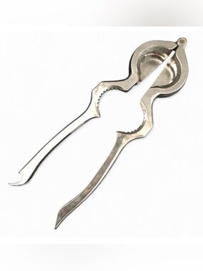 Vintage Polished Metal Nutcracker - Bottle Opener Combo Tool - West Germany